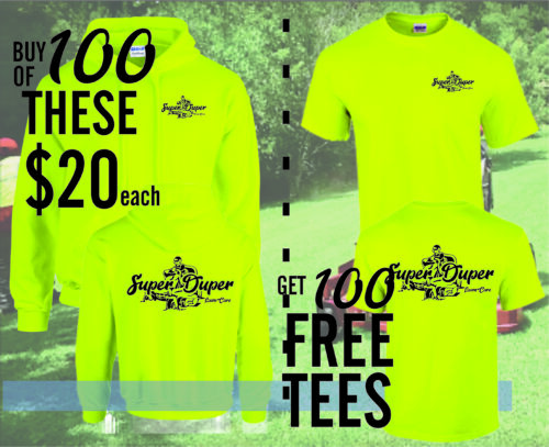Lawn Care Hooded Sweatshirts